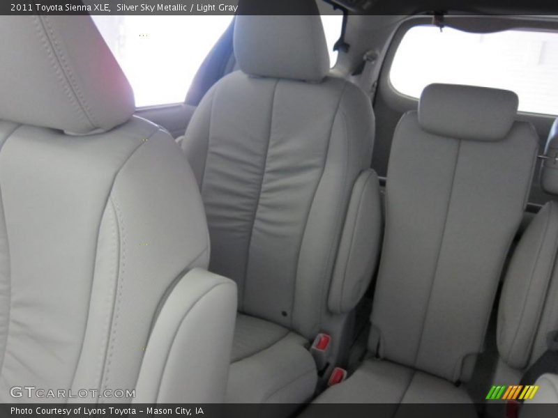 Silver Sky Metallic / Light Gray 2011 Toyota Sienna XLE