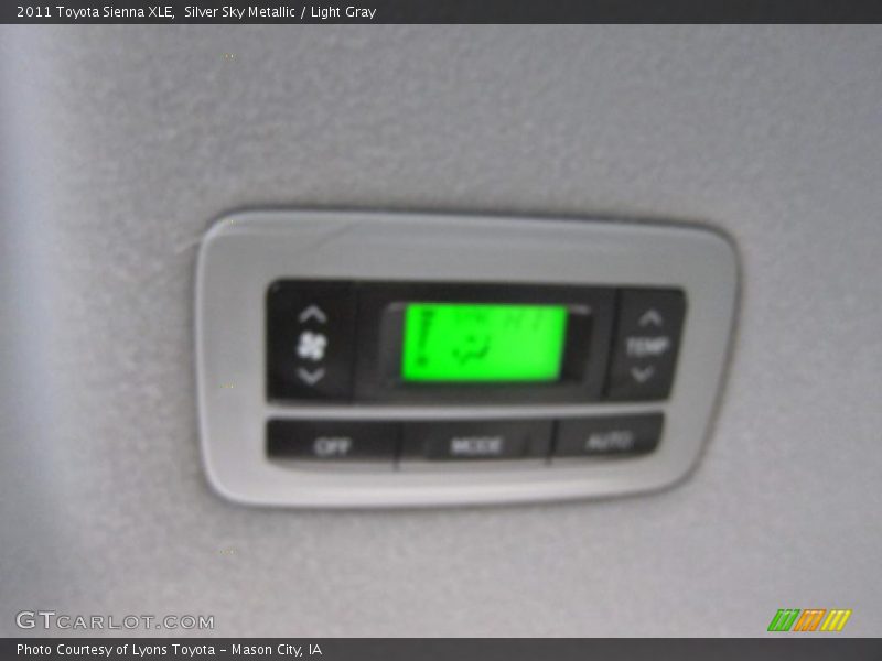 Silver Sky Metallic / Light Gray 2011 Toyota Sienna XLE
