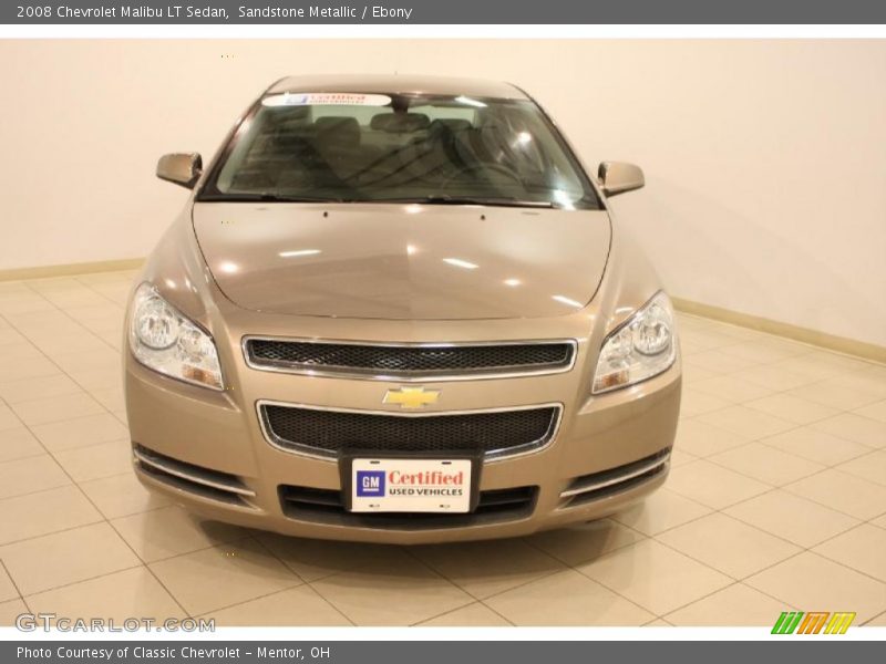 Sandstone Metallic / Ebony 2008 Chevrolet Malibu LT Sedan