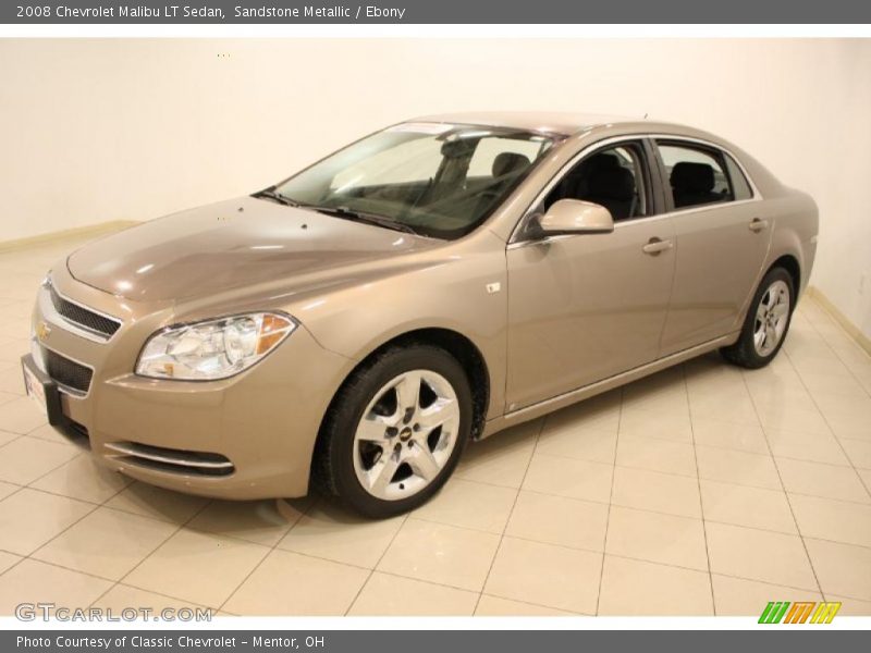 Sandstone Metallic / Ebony 2008 Chevrolet Malibu LT Sedan