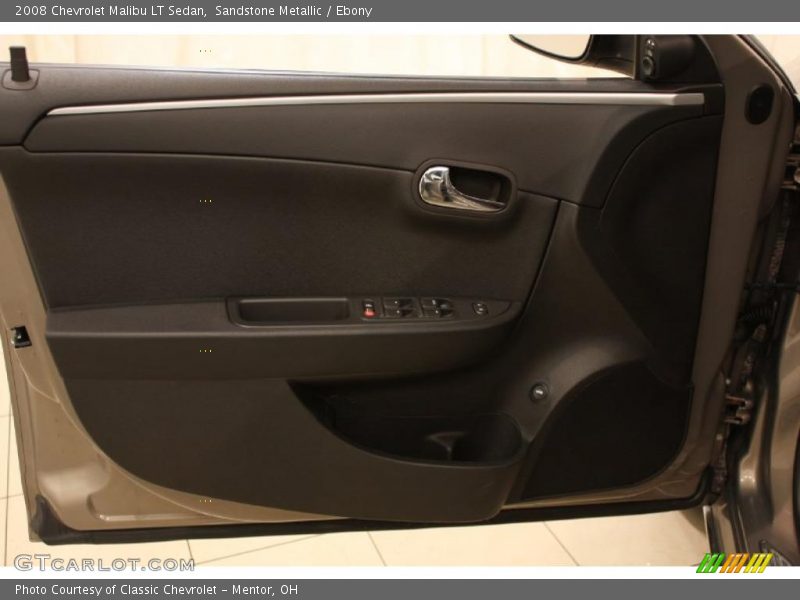 Sandstone Metallic / Ebony 2008 Chevrolet Malibu LT Sedan
