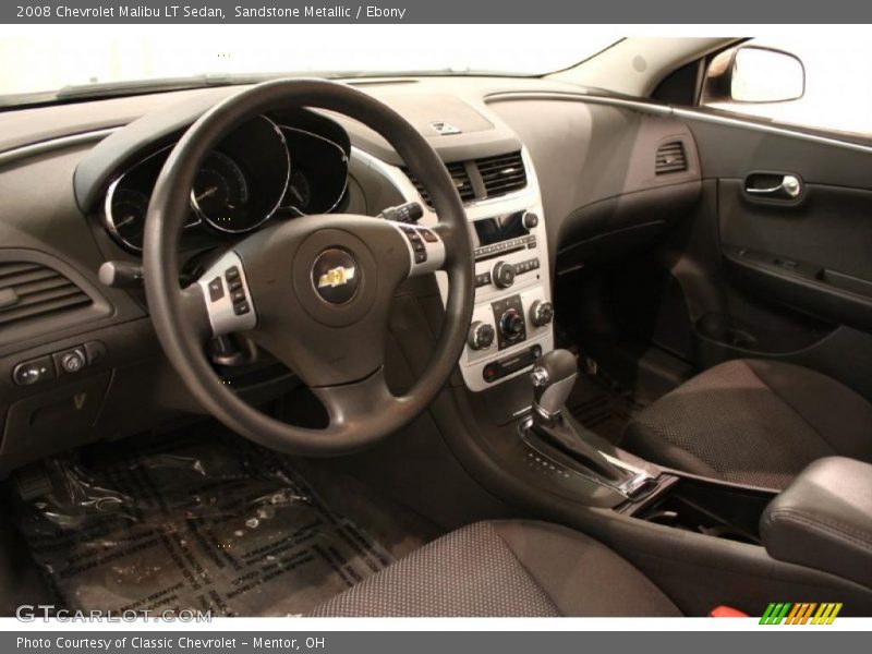 Sandstone Metallic / Ebony 2008 Chevrolet Malibu LT Sedan