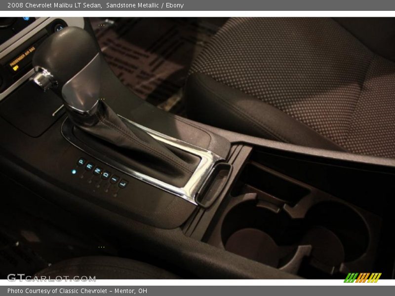 Sandstone Metallic / Ebony 2008 Chevrolet Malibu LT Sedan