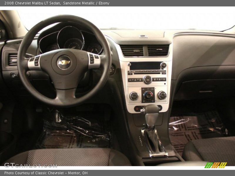Sandstone Metallic / Ebony 2008 Chevrolet Malibu LT Sedan