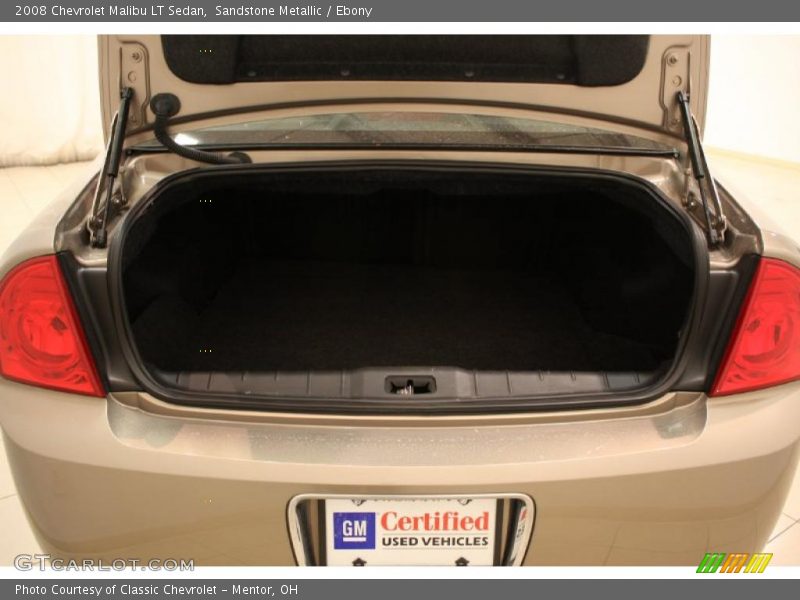 Sandstone Metallic / Ebony 2008 Chevrolet Malibu LT Sedan
