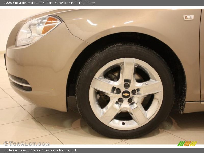 Sandstone Metallic / Ebony 2008 Chevrolet Malibu LT Sedan