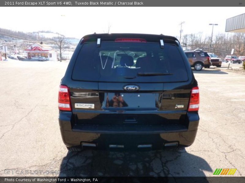 Tuxedo Black Metallic / Charcoal Black 2011 Ford Escape XLT Sport V6 4WD