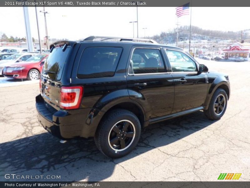 Tuxedo Black Metallic / Charcoal Black 2011 Ford Escape XLT Sport V6 4WD
