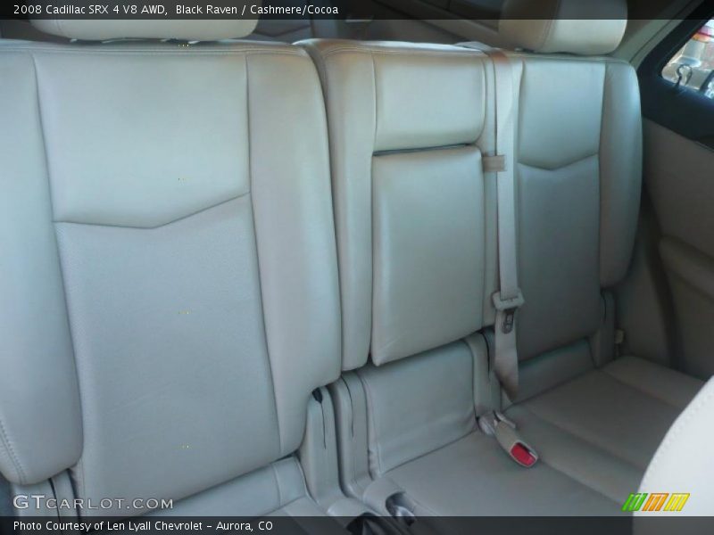 Black Raven / Cashmere/Cocoa 2008 Cadillac SRX 4 V8 AWD