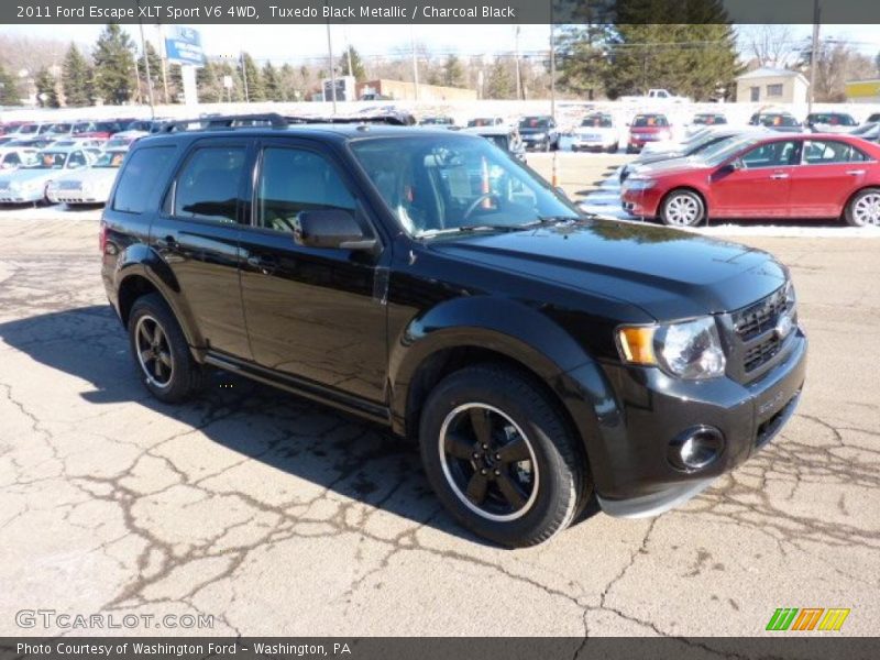 Tuxedo Black Metallic / Charcoal Black 2011 Ford Escape XLT Sport V6 4WD