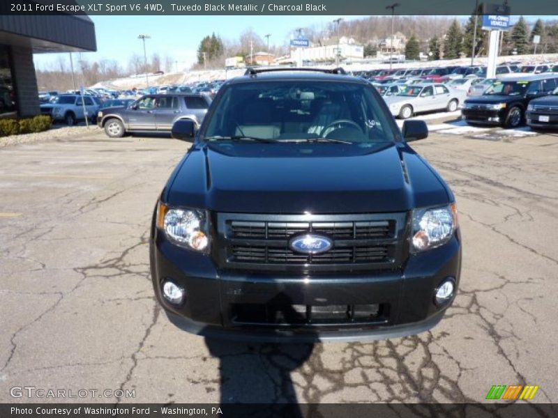 Tuxedo Black Metallic / Charcoal Black 2011 Ford Escape XLT Sport V6 4WD