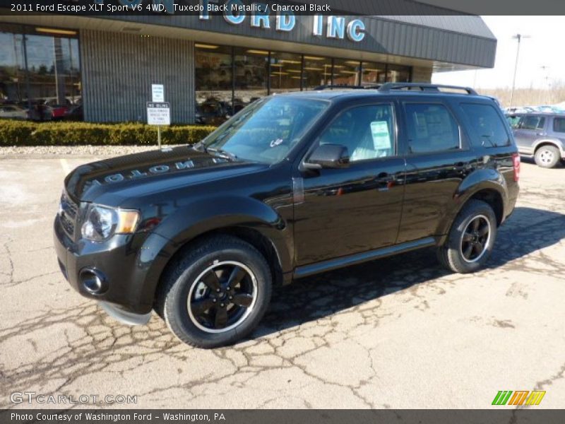 Tuxedo Black Metallic / Charcoal Black 2011 Ford Escape XLT Sport V6 4WD