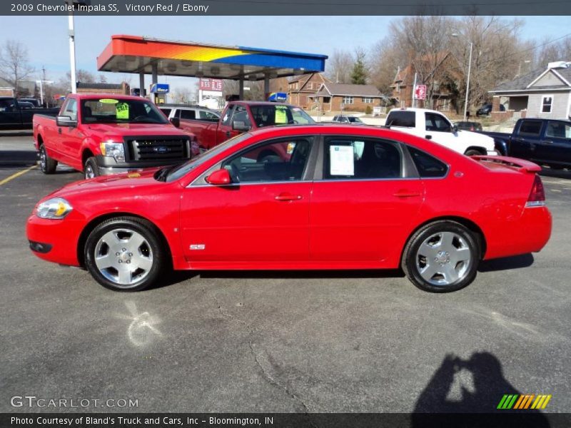 Victory Red / Ebony 2009 Chevrolet Impala SS