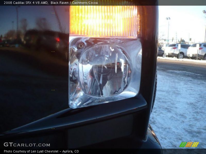 Black Raven / Cashmere/Cocoa 2008 Cadillac SRX 4 V8 AWD