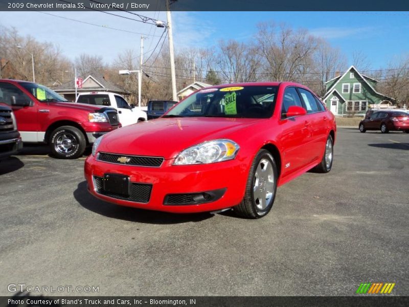 Victory Red / Ebony 2009 Chevrolet Impala SS