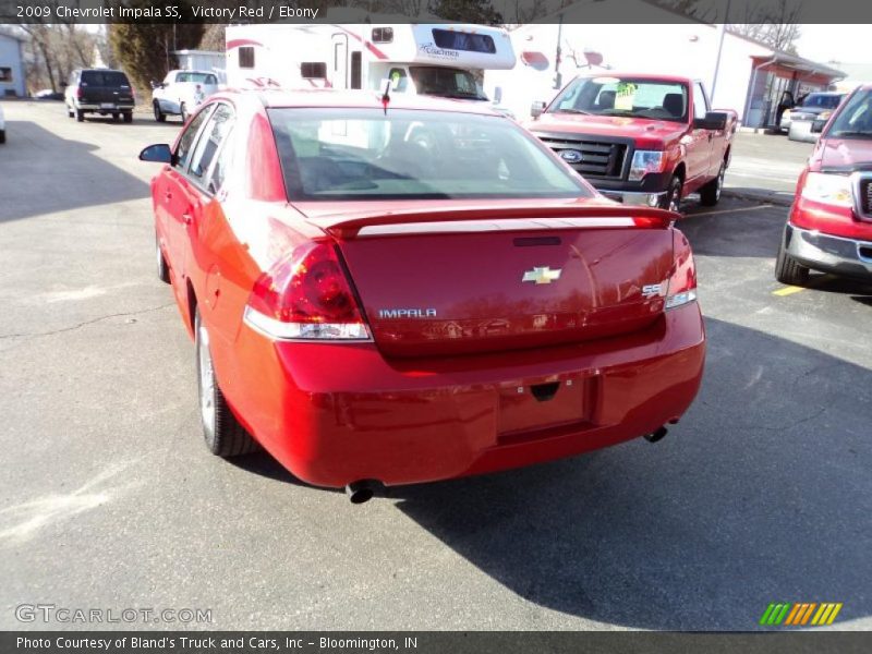 Victory Red / Ebony 2009 Chevrolet Impala SS