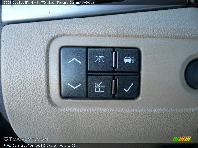 Black Raven / Cashmere/Cocoa 2008 Cadillac SRX 4 V8 AWD