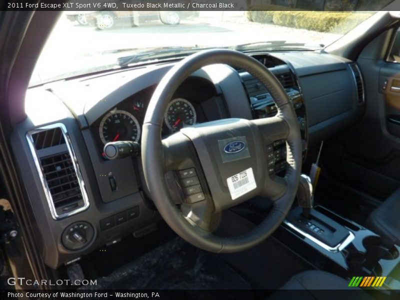 Tuxedo Black Metallic / Charcoal Black 2011 Ford Escape XLT Sport V6 4WD