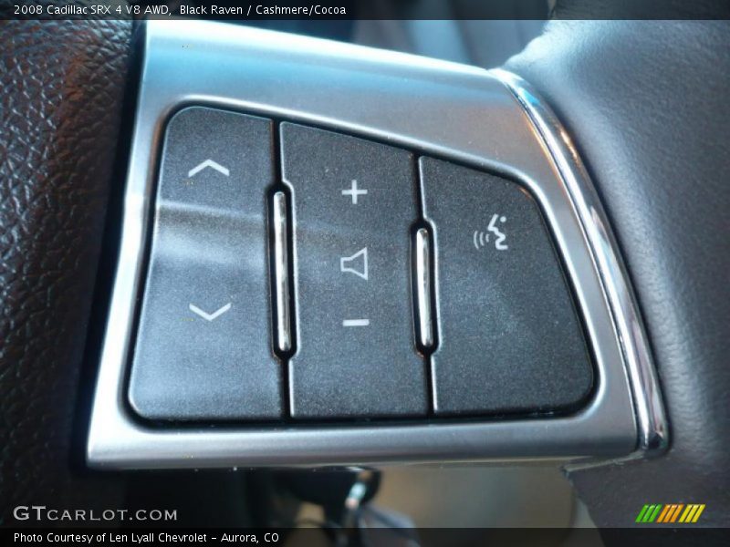 Black Raven / Cashmere/Cocoa 2008 Cadillac SRX 4 V8 AWD