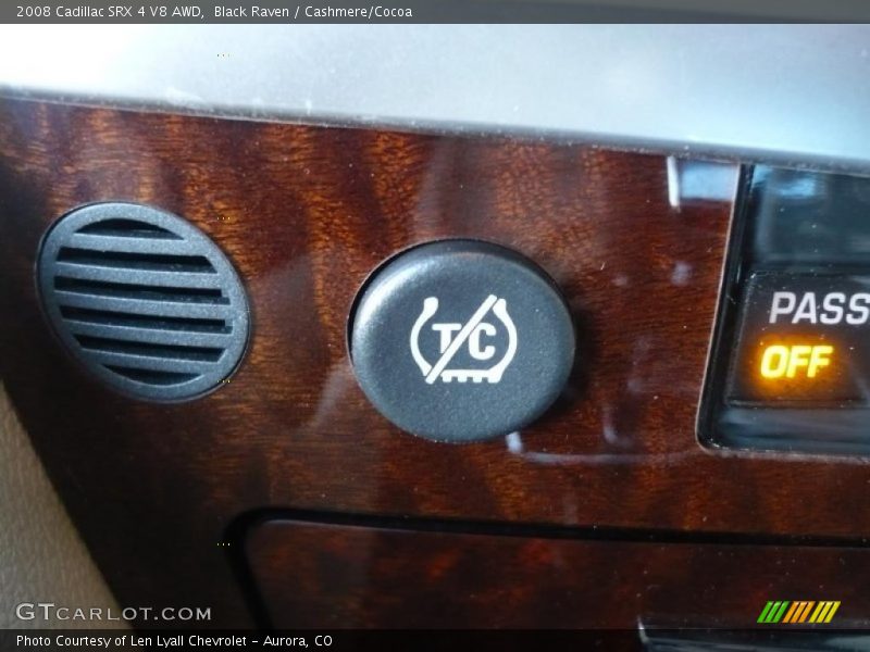 Black Raven / Cashmere/Cocoa 2008 Cadillac SRX 4 V8 AWD