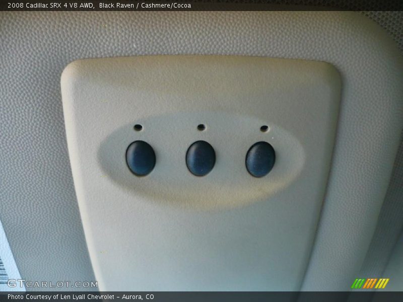 Black Raven / Cashmere/Cocoa 2008 Cadillac SRX 4 V8 AWD