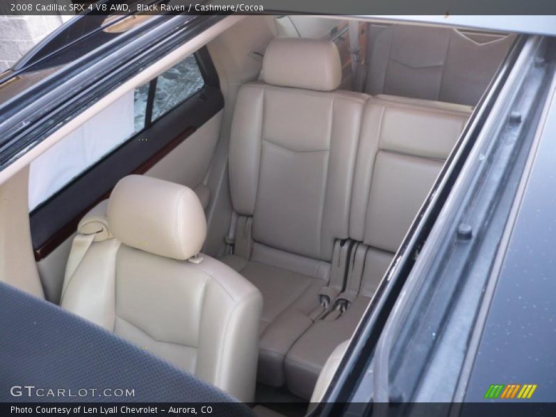 Black Raven / Cashmere/Cocoa 2008 Cadillac SRX 4 V8 AWD