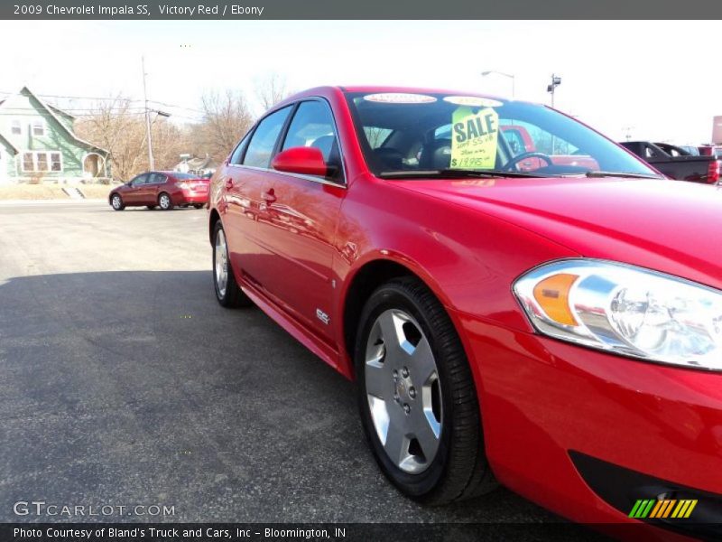 Victory Red / Ebony 2009 Chevrolet Impala SS