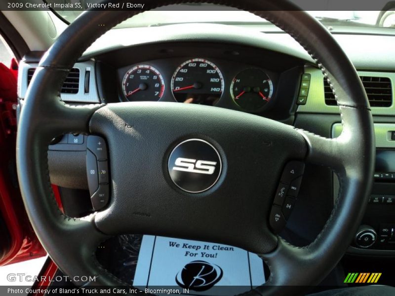 Victory Red / Ebony 2009 Chevrolet Impala SS