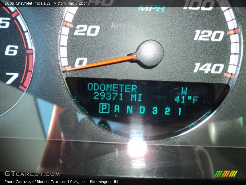 Victory Red / Ebony 2009 Chevrolet Impala SS