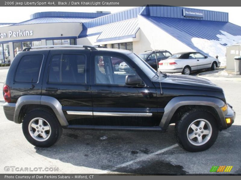 Black / Dark Khaki/Light Graystone 2006 Jeep Liberty Sport 4x4