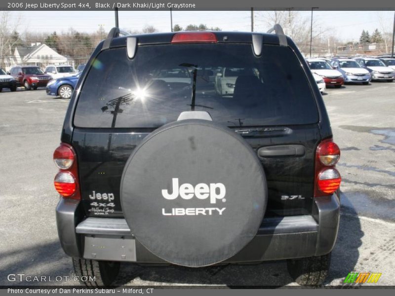 Black / Dark Khaki/Light Graystone 2006 Jeep Liberty Sport 4x4
