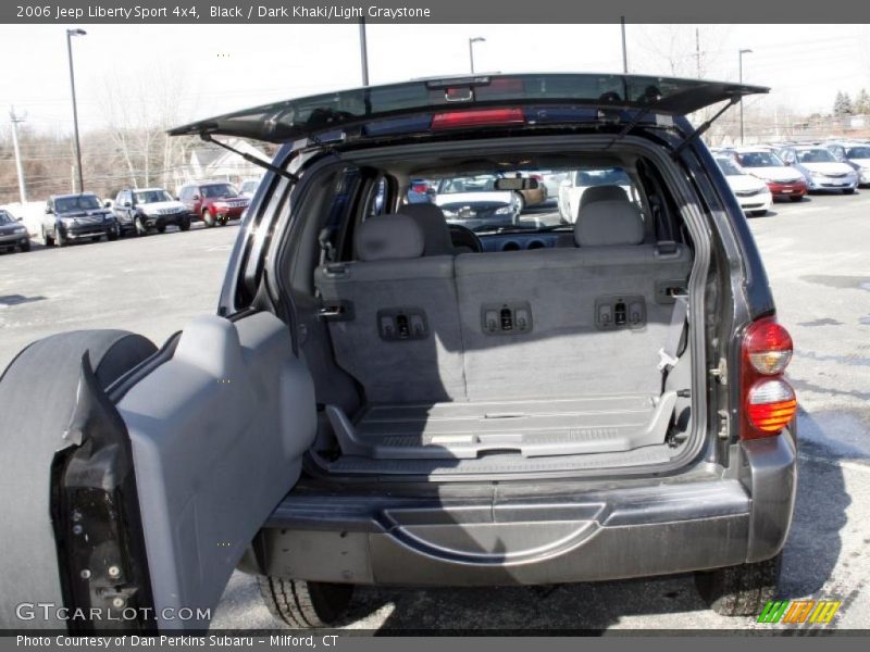 Black / Dark Khaki/Light Graystone 2006 Jeep Liberty Sport 4x4