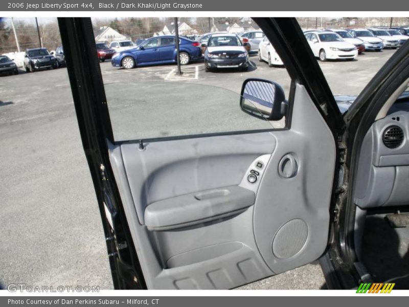 Black / Dark Khaki/Light Graystone 2006 Jeep Liberty Sport 4x4