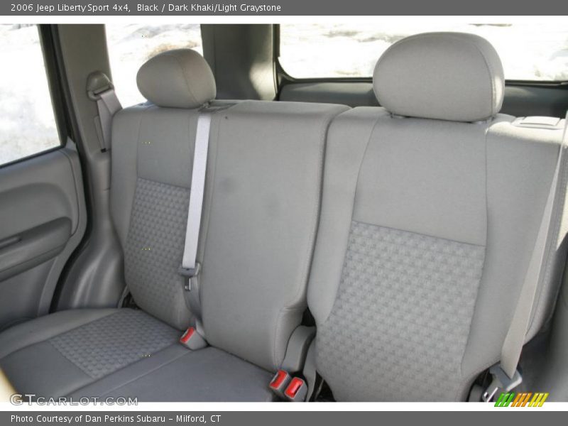 Black / Dark Khaki/Light Graystone 2006 Jeep Liberty Sport 4x4