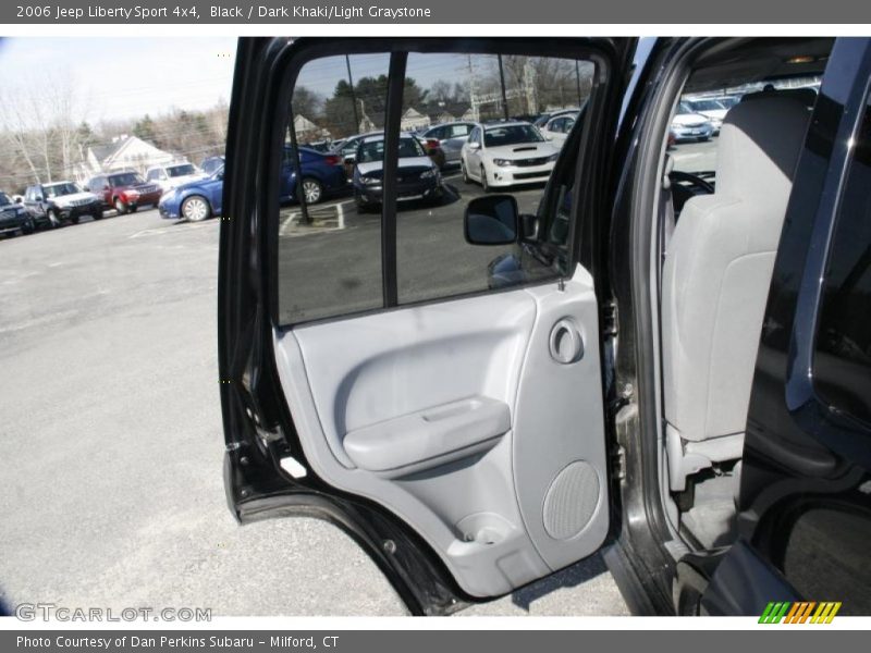 Black / Dark Khaki/Light Graystone 2006 Jeep Liberty Sport 4x4