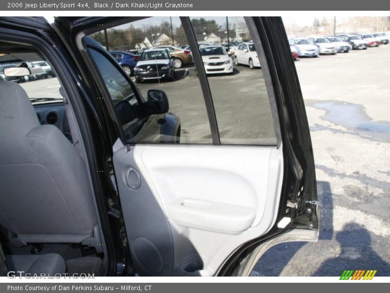 Black / Dark Khaki/Light Graystone 2006 Jeep Liberty Sport 4x4