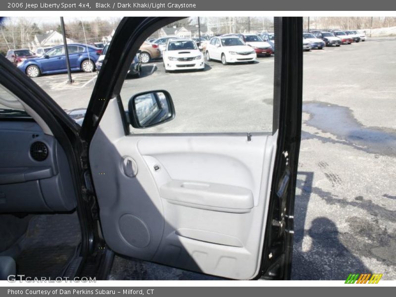 Black / Dark Khaki/Light Graystone 2006 Jeep Liberty Sport 4x4
