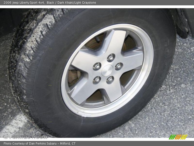 Black / Dark Khaki/Light Graystone 2006 Jeep Liberty Sport 4x4