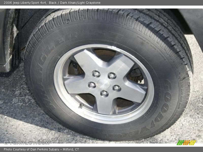 Black / Dark Khaki/Light Graystone 2006 Jeep Liberty Sport 4x4