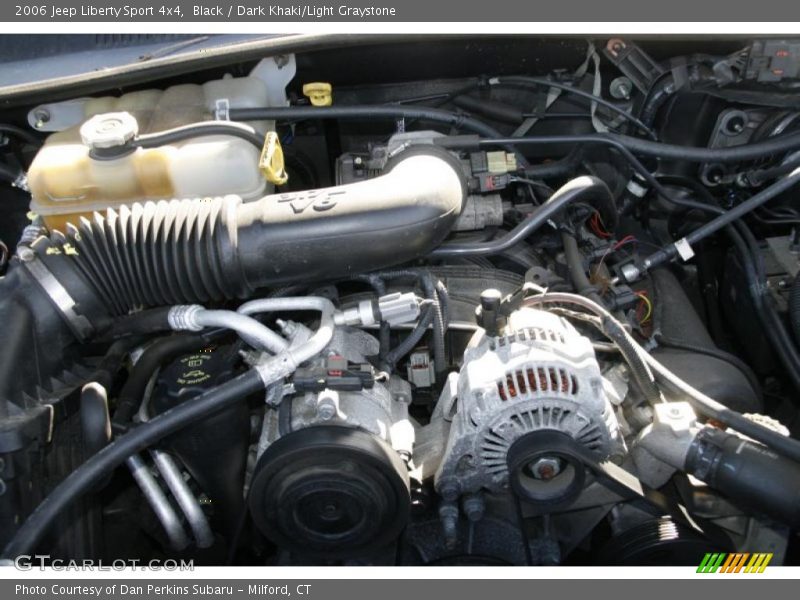 Black / Dark Khaki/Light Graystone 2006 Jeep Liberty Sport 4x4
