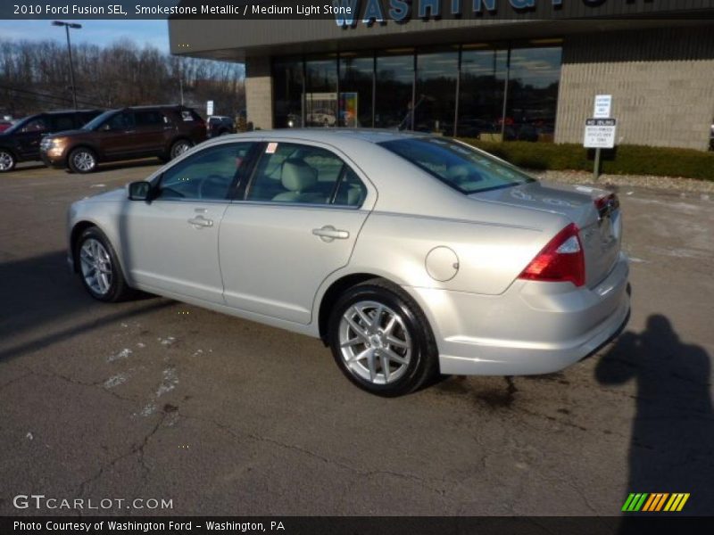 Smokestone Metallic / Medium Light Stone 2010 Ford Fusion SEL