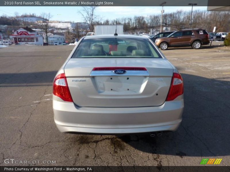 Smokestone Metallic / Medium Light Stone 2010 Ford Fusion SEL