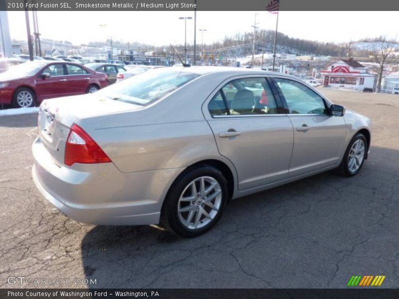 Smokestone Metallic / Medium Light Stone 2010 Ford Fusion SEL