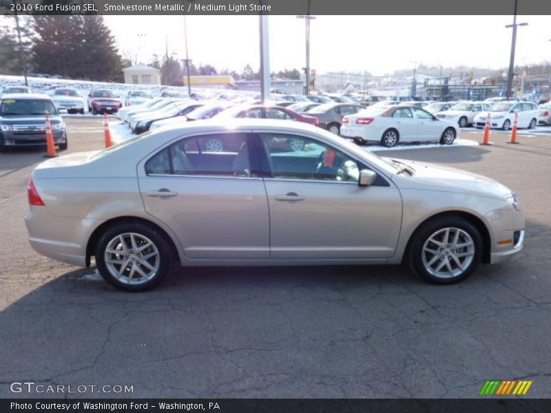 Smokestone Metallic / Medium Light Stone 2010 Ford Fusion SEL