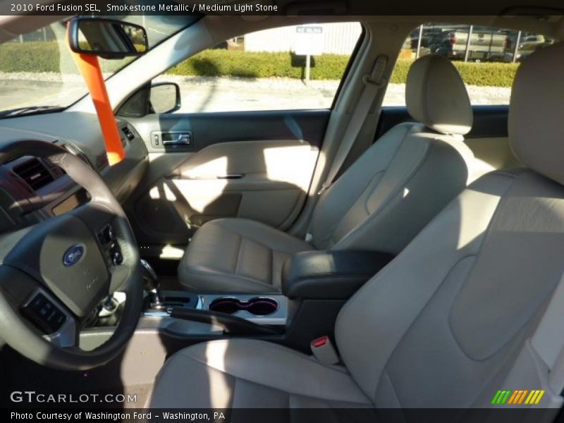 Smokestone Metallic / Medium Light Stone 2010 Ford Fusion SEL