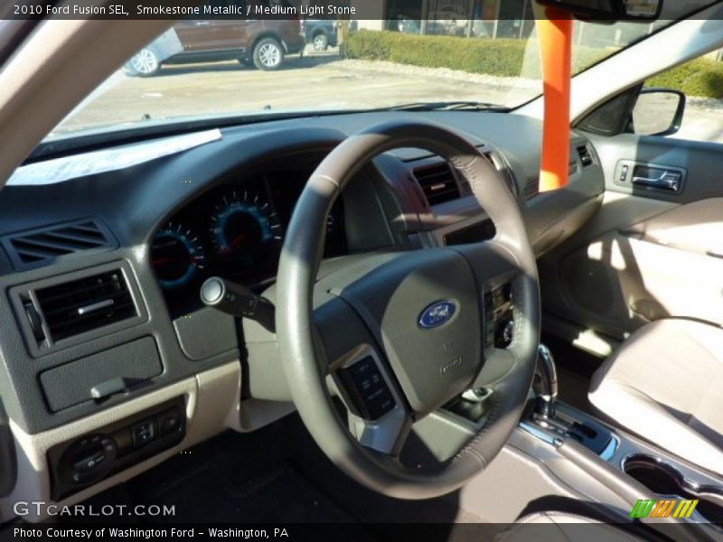 Smokestone Metallic / Medium Light Stone 2010 Ford Fusion SEL