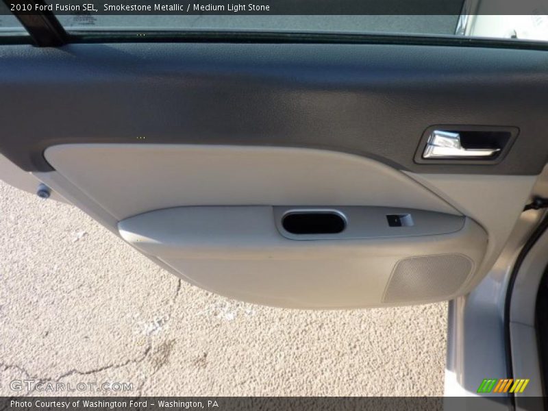 Smokestone Metallic / Medium Light Stone 2010 Ford Fusion SEL