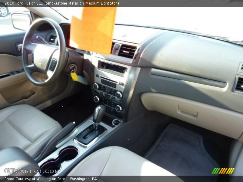 Smokestone Metallic / Medium Light Stone 2010 Ford Fusion SEL