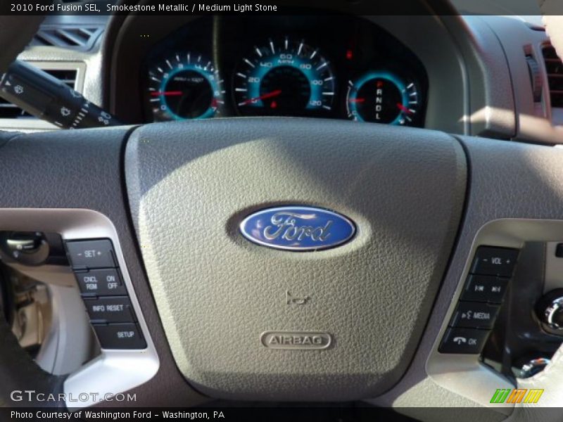 Smokestone Metallic / Medium Light Stone 2010 Ford Fusion SEL