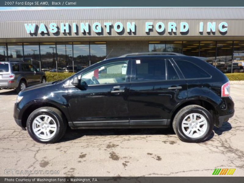 Black / Camel 2007 Ford Edge SE AWD